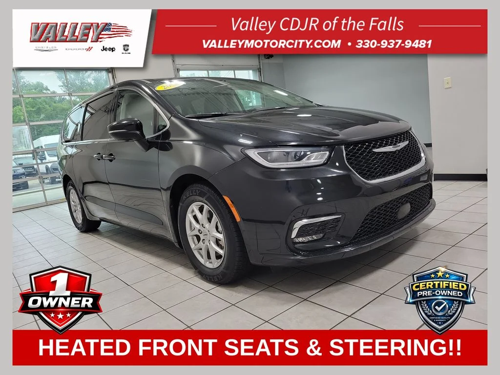 Certified Used 2023 Black Chrysler Touring L image 1