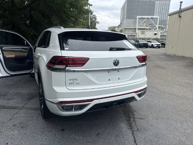 Used 2021 White Volkswagen 3.6L V6 SEL R-Line image 37