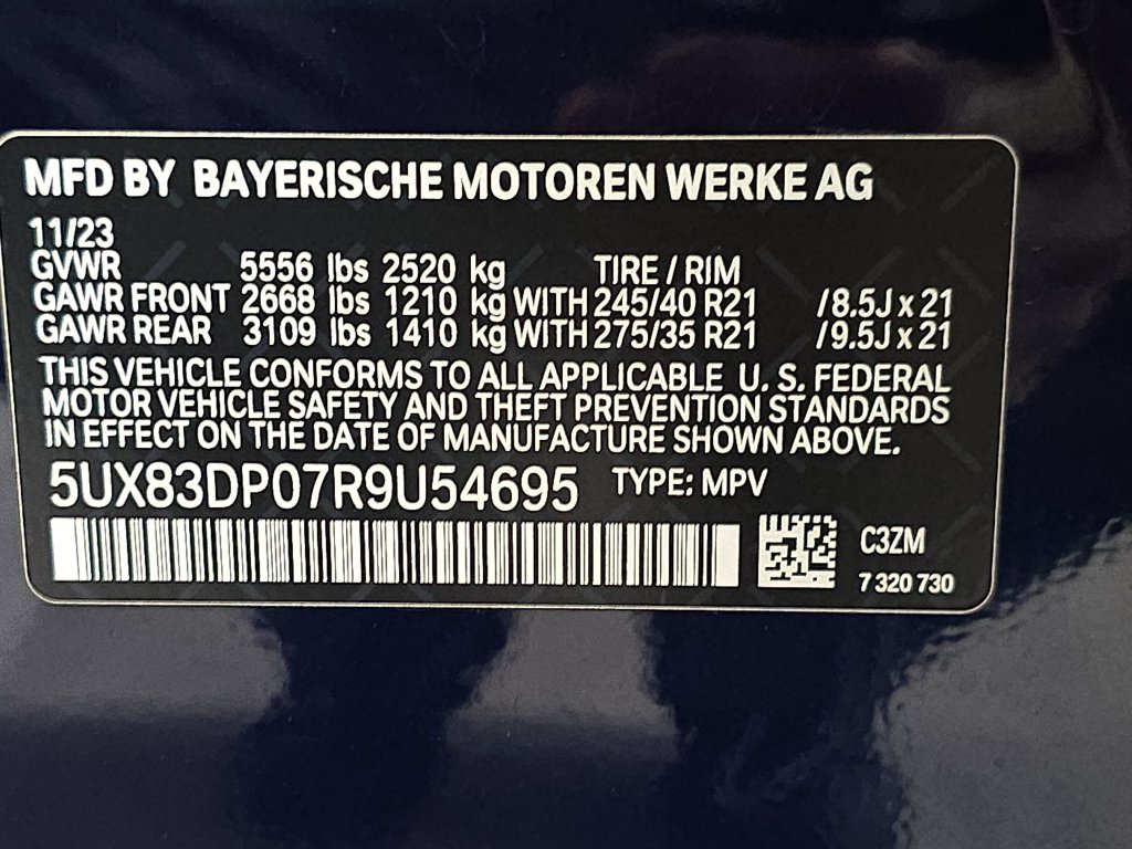 Used 2024 Tanzanite Blue II Metallic BMW M40i image 34