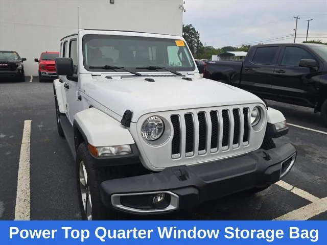 Used 2022 White Jeep Unlimited Sahara image 16