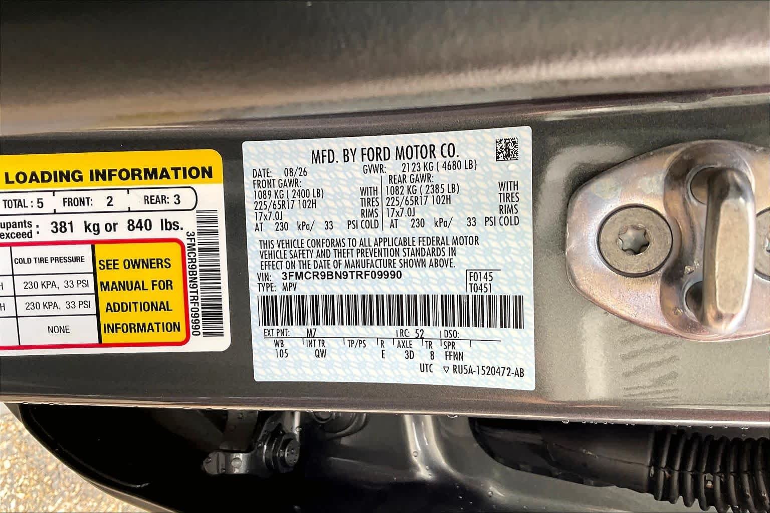 New 2026 Carbonized Gray Metallic Ford Big Bend image 19