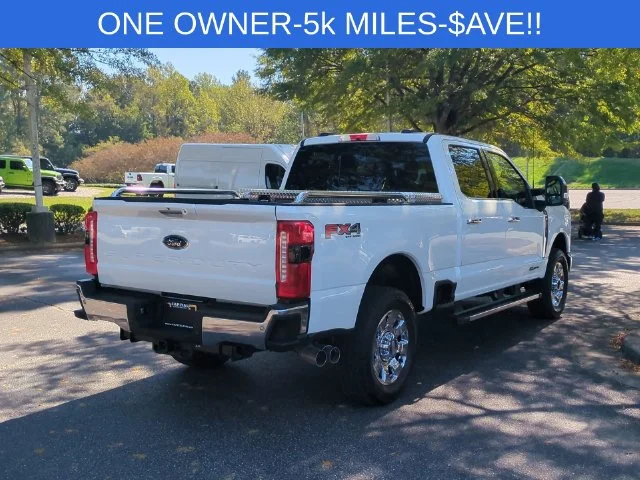 Used 2024 White Ford Lariat image 5