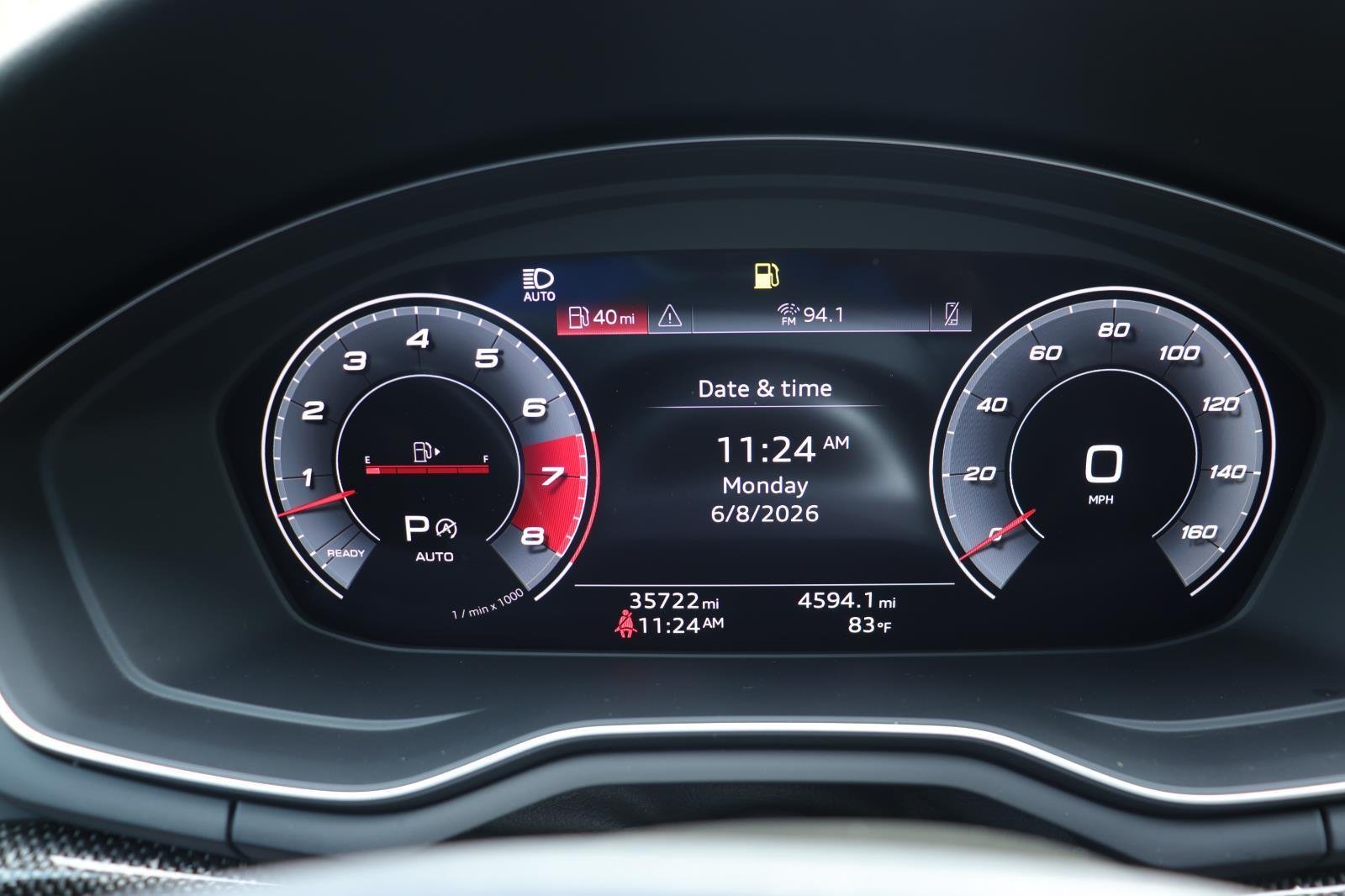 Used 2024 Daytona Gray Pearl Effect Audi Premium Plus image 29