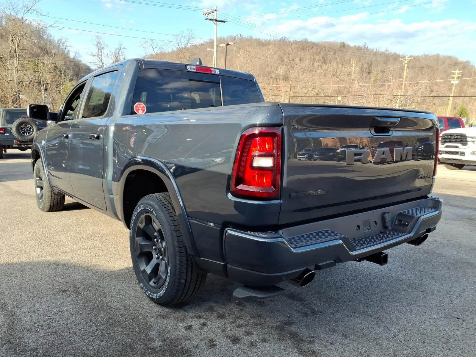 New 2026 Forged Blue Metallic RAM Big Horn image 3