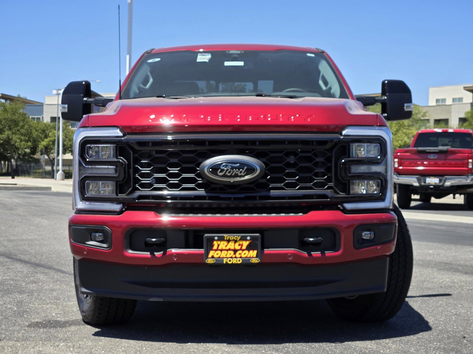 New 2026 Ruby Red Metallic Tinted Clearcoat Ford F-250® Lariat® image 2