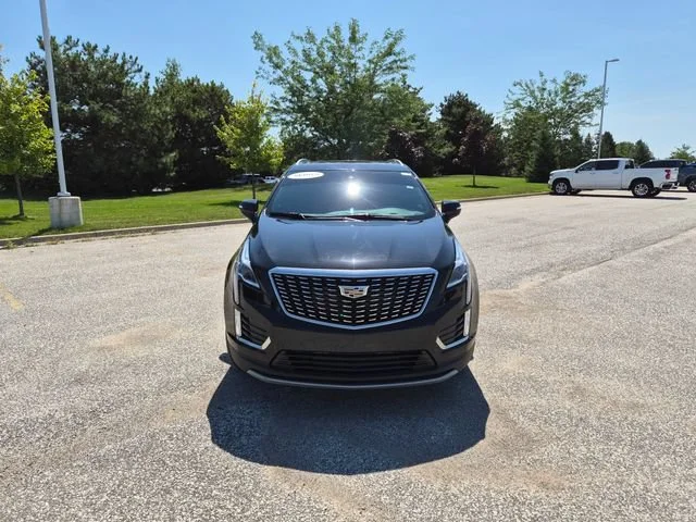 Used 2021 STELLAR BLACK METALLIC Cadillac AWD Premium Luxury image 2