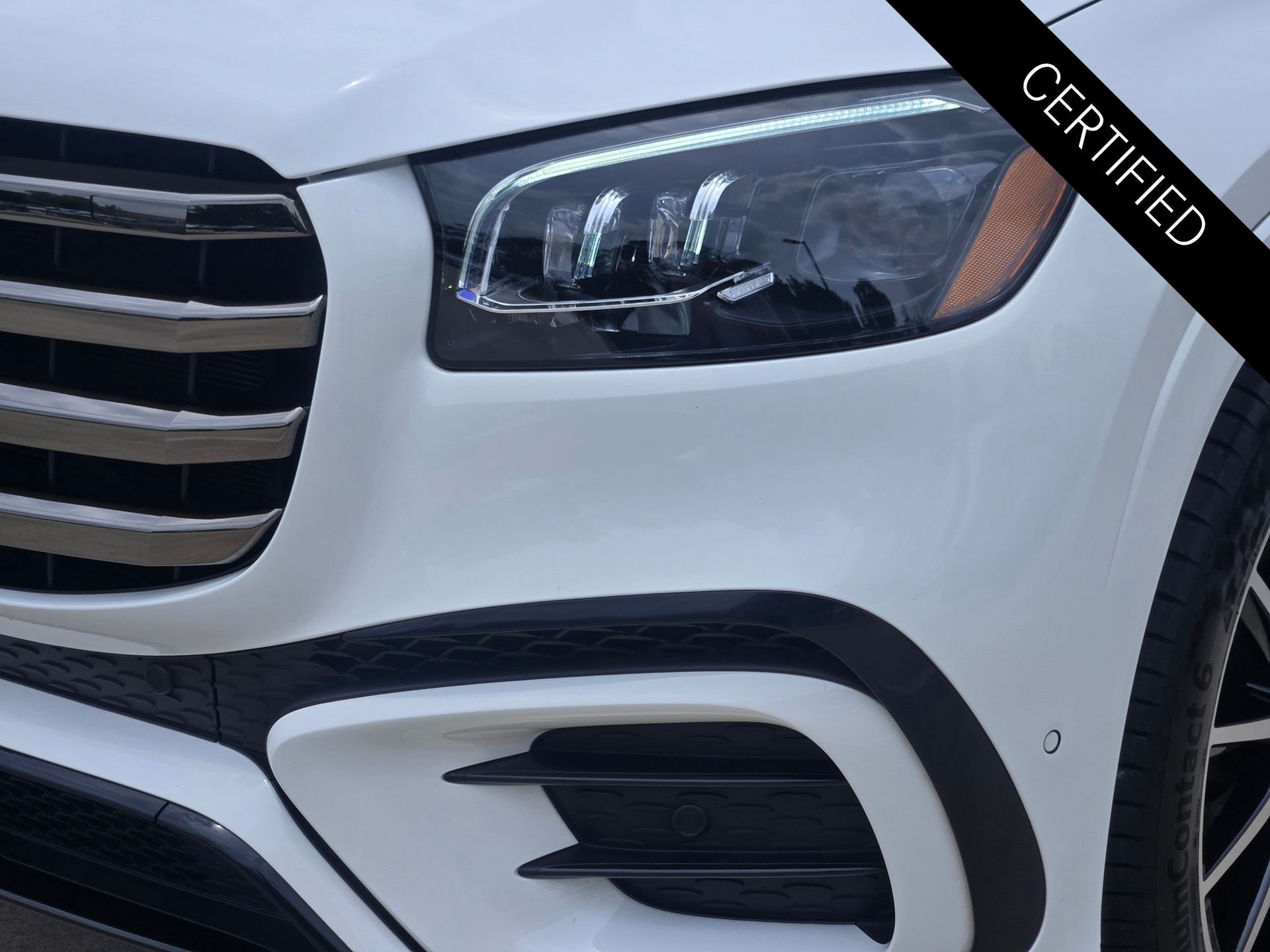 Certified Used 2024 Polar White Mercedes-Benz GLS 450 image 11