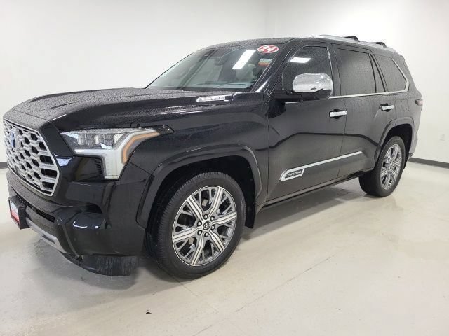 Certified Used 2024 Midnight Black Metallic Toyota Capstone image 3