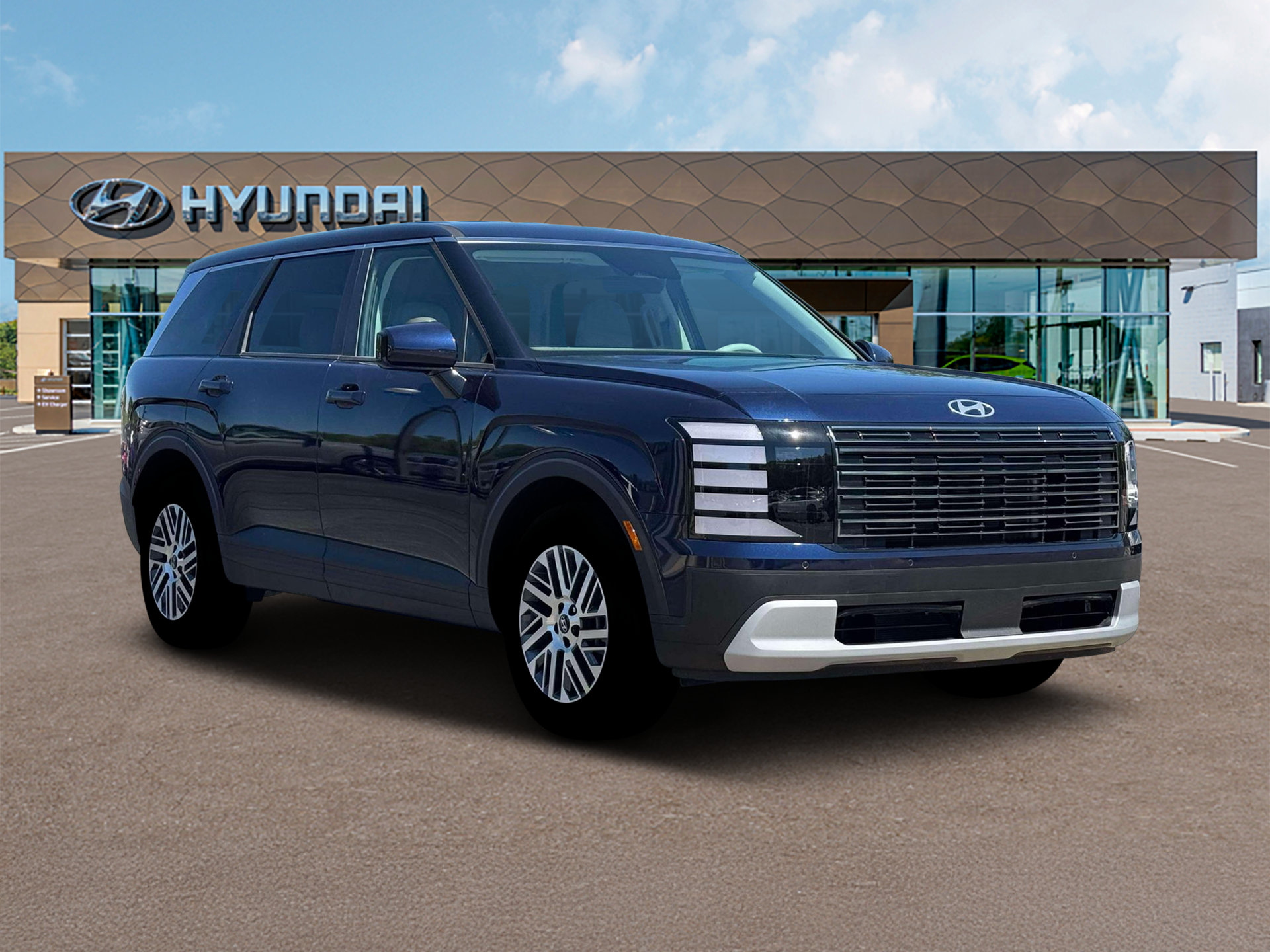 New 2026 Blue Hyundai SE AWD image 11