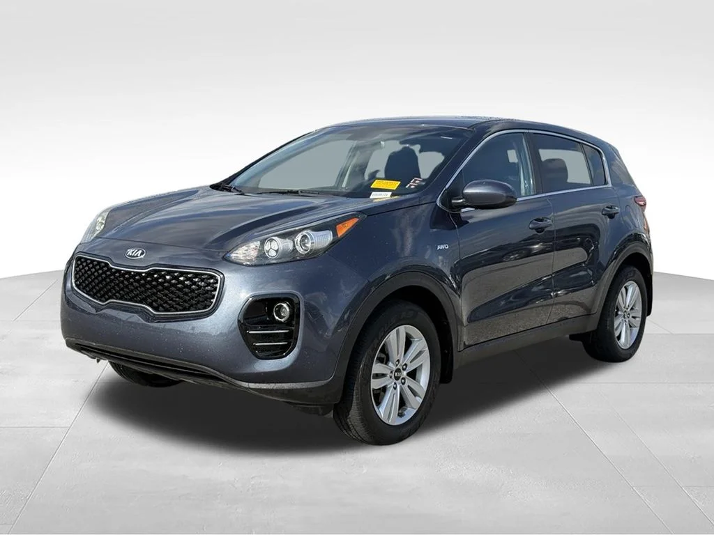 Used 2019 Blue Kia LX image 1