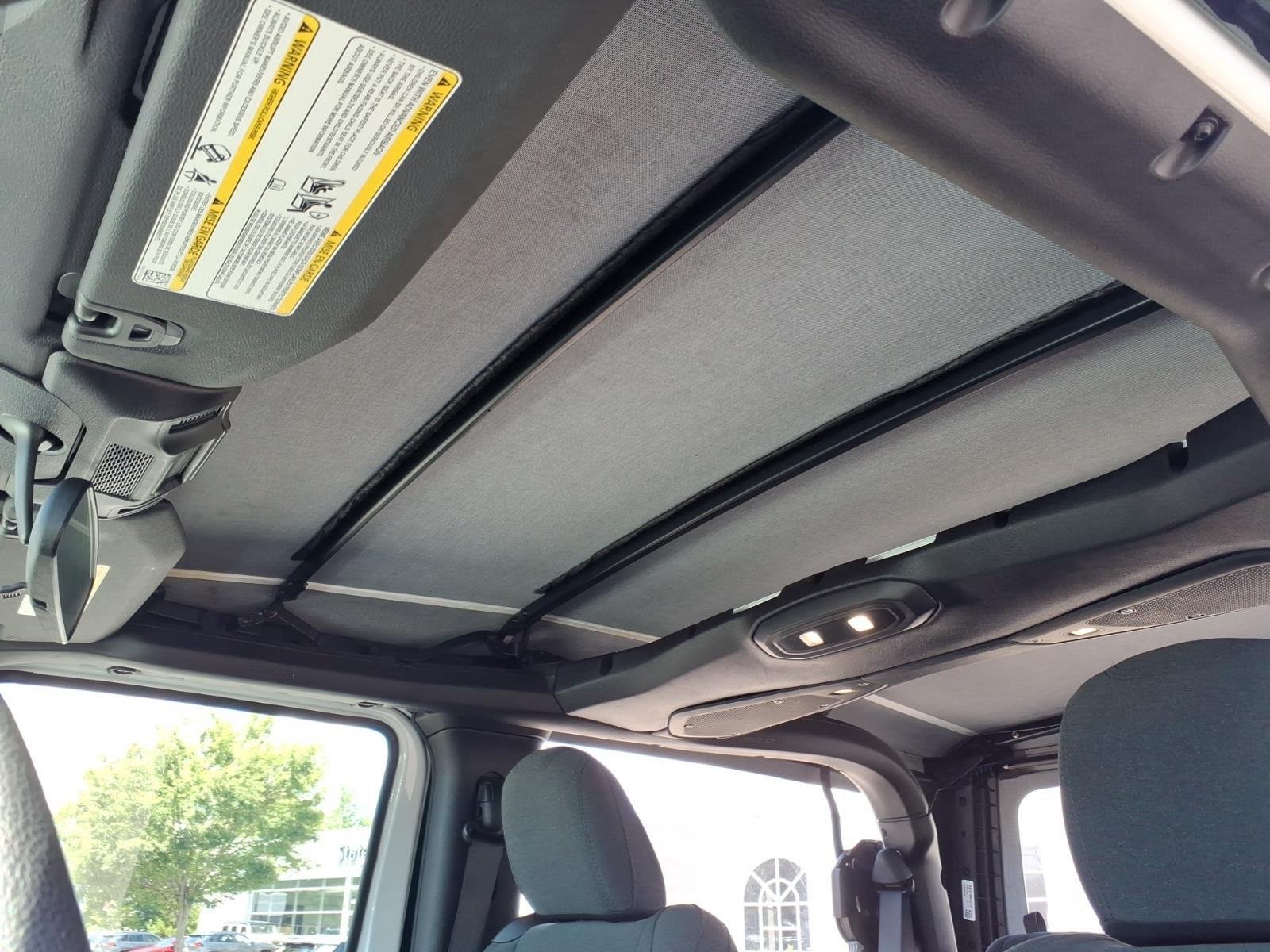 Used 2025 Bright White Clearcoat Jeep Sport image 5