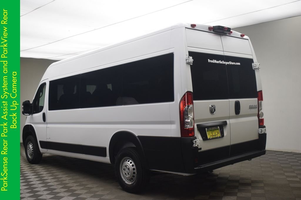 New 2026 Bright White Clearcoat RAM High Roof image 13