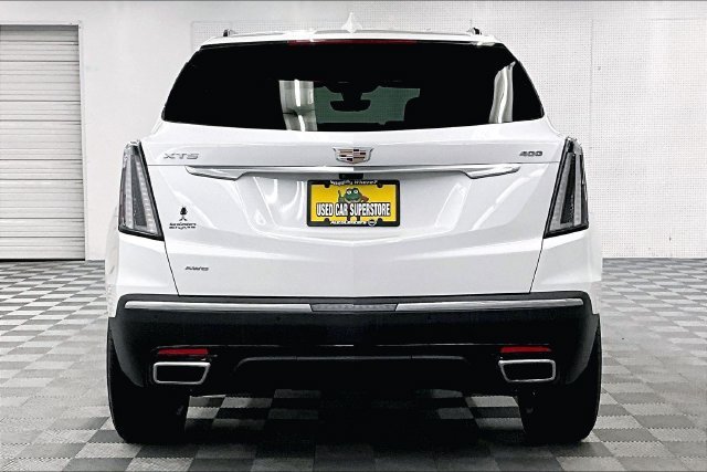 Used 2025 Crystal White Tricoat Cadillac Sport image 5