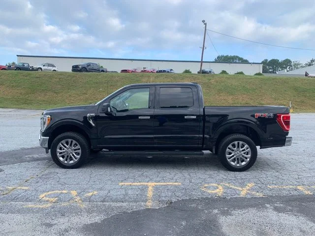 Used 2021 Agate Black Metallic Ford XLT image 5