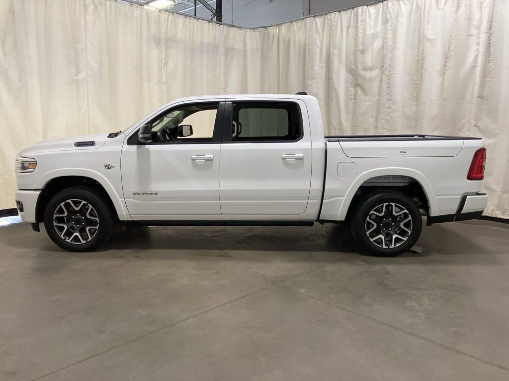 New 2026 Bright White Clear-Coat Exterior Paint RAM Laramie image 22