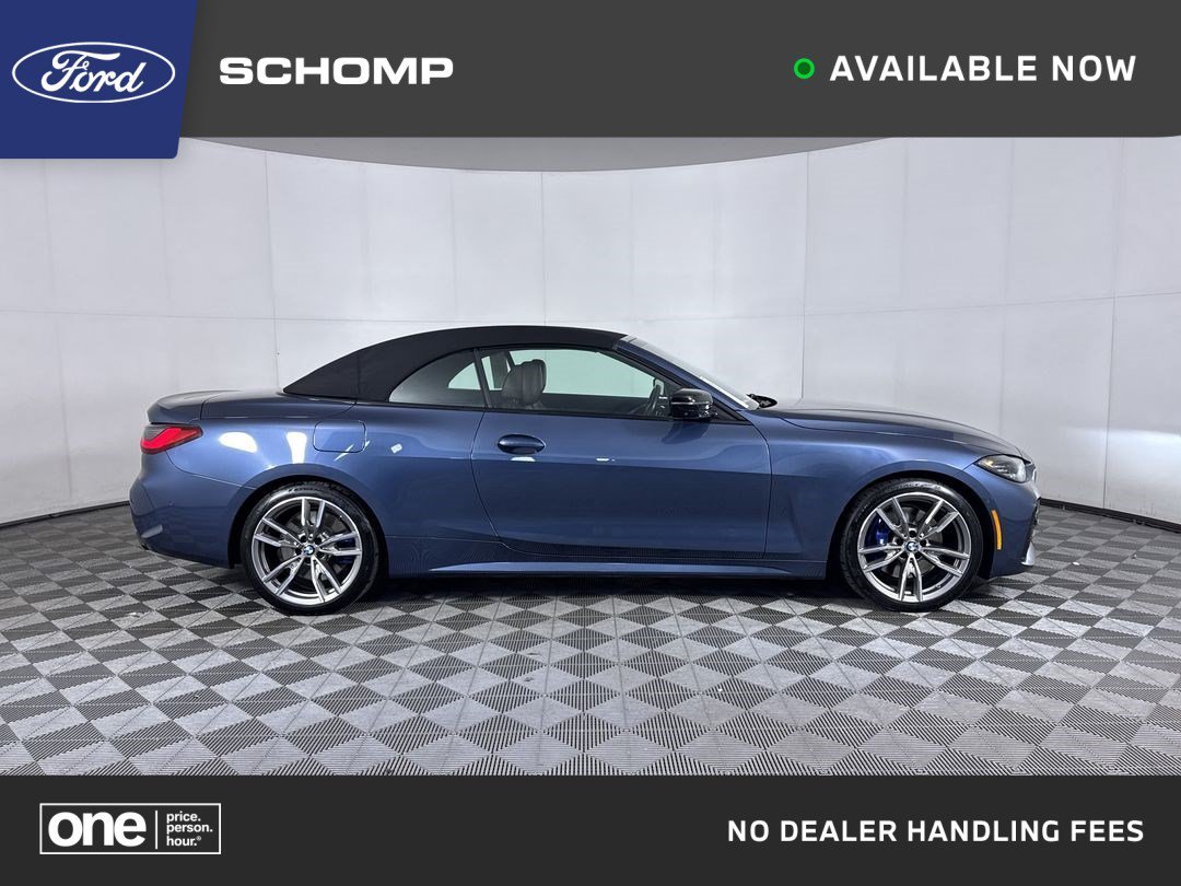 Used 2022 Arctic Race Blue Metallic BMW M440i xDrive image 1