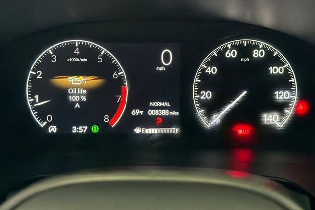 Used 2025 Crystal Black Pearl Honda EX image 33