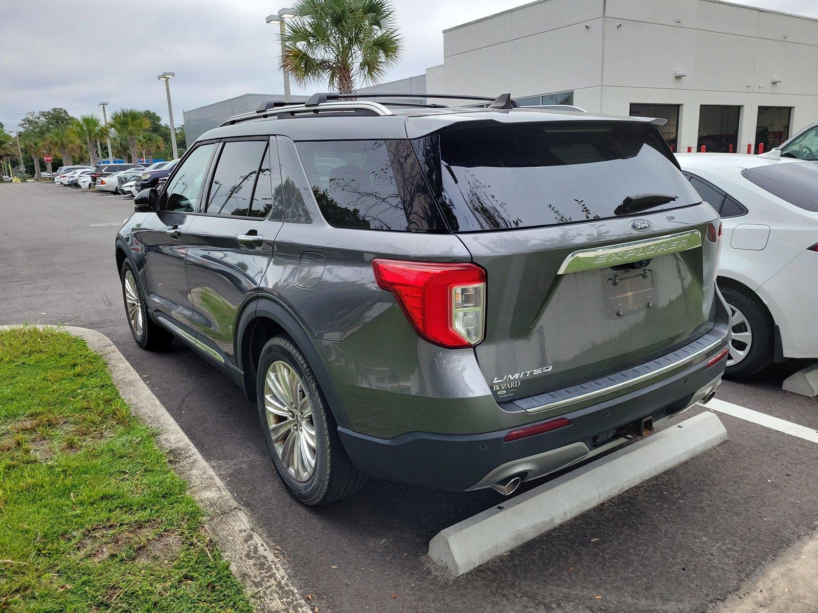 Used 2021 Carbonized Gray Ford Limited image 2