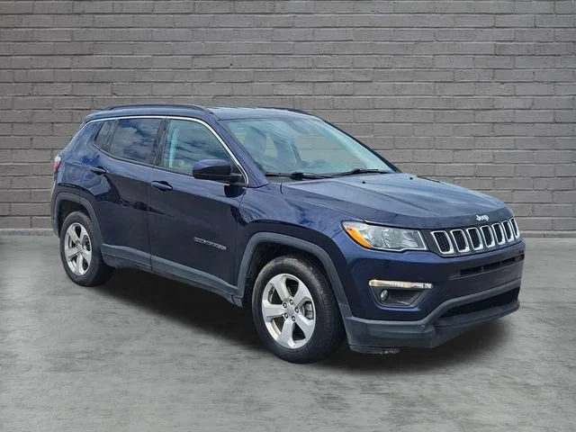 Used 2021 Blue Jeep Latitude image 7