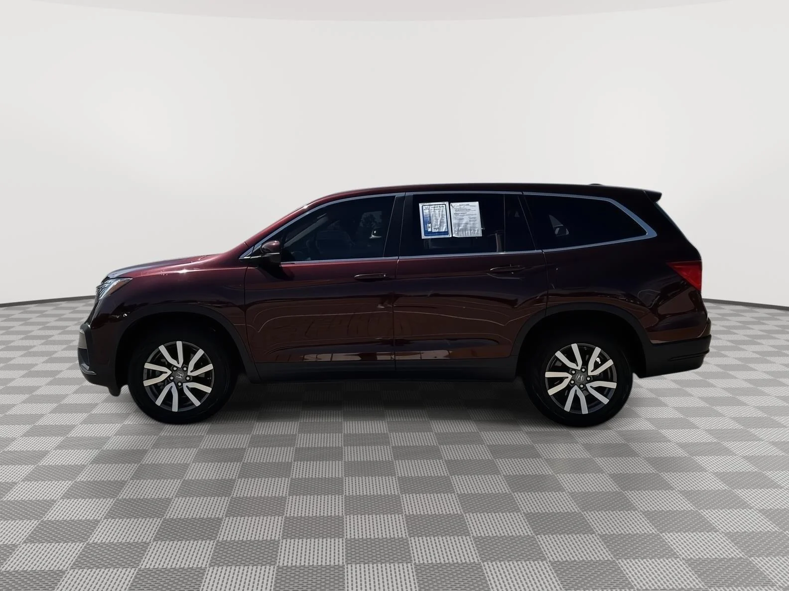 Used 2021 Deep Scarlet Pearl Honda EX-L image 3