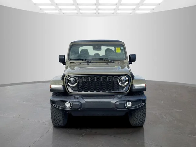 Certified Used 2025 Green Jeep Willys image 2