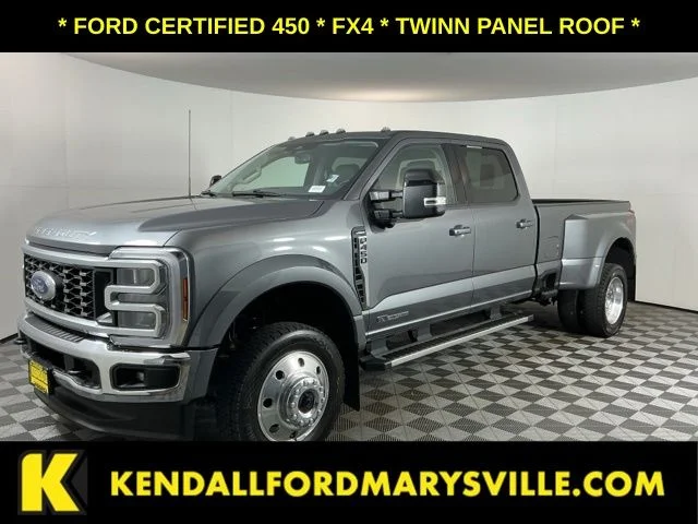Certified Used 2025 Gray Ford Lariat image 1