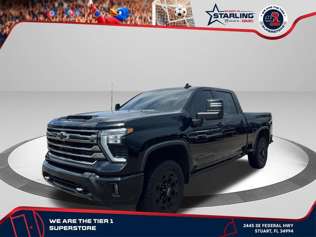 Used 2024 Black Chevrolet High Country image 1