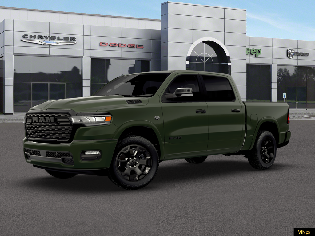 New 2026 Serrano-Green Metallic Exterior Paint RAM Big Horn/Lone Star image 1
