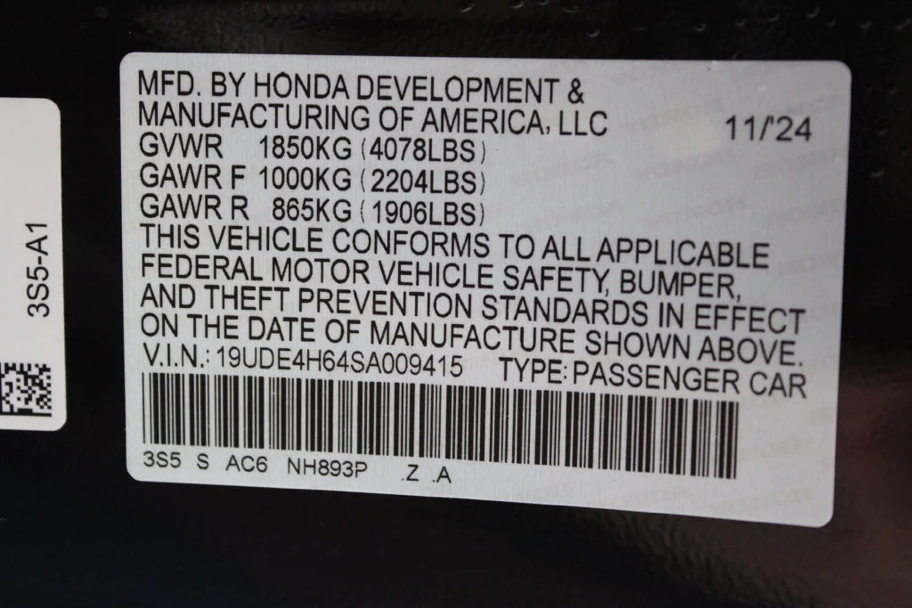 Used 2025 Black Acura A-Spec Tech Package image 31
