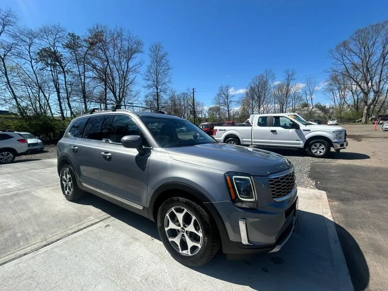 Used 2020 Blue Kia EX Sport Utility 4D image 19