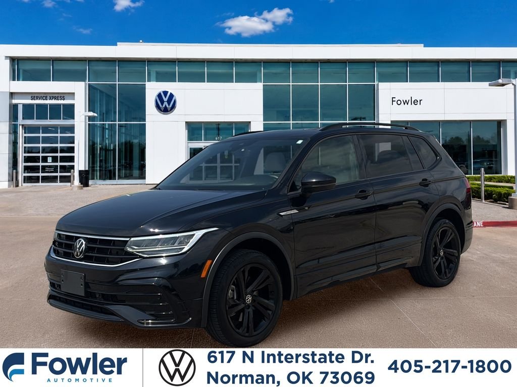 Certified Used 2023 Black Volkswagen 2.0T SE R-Line Black image 1