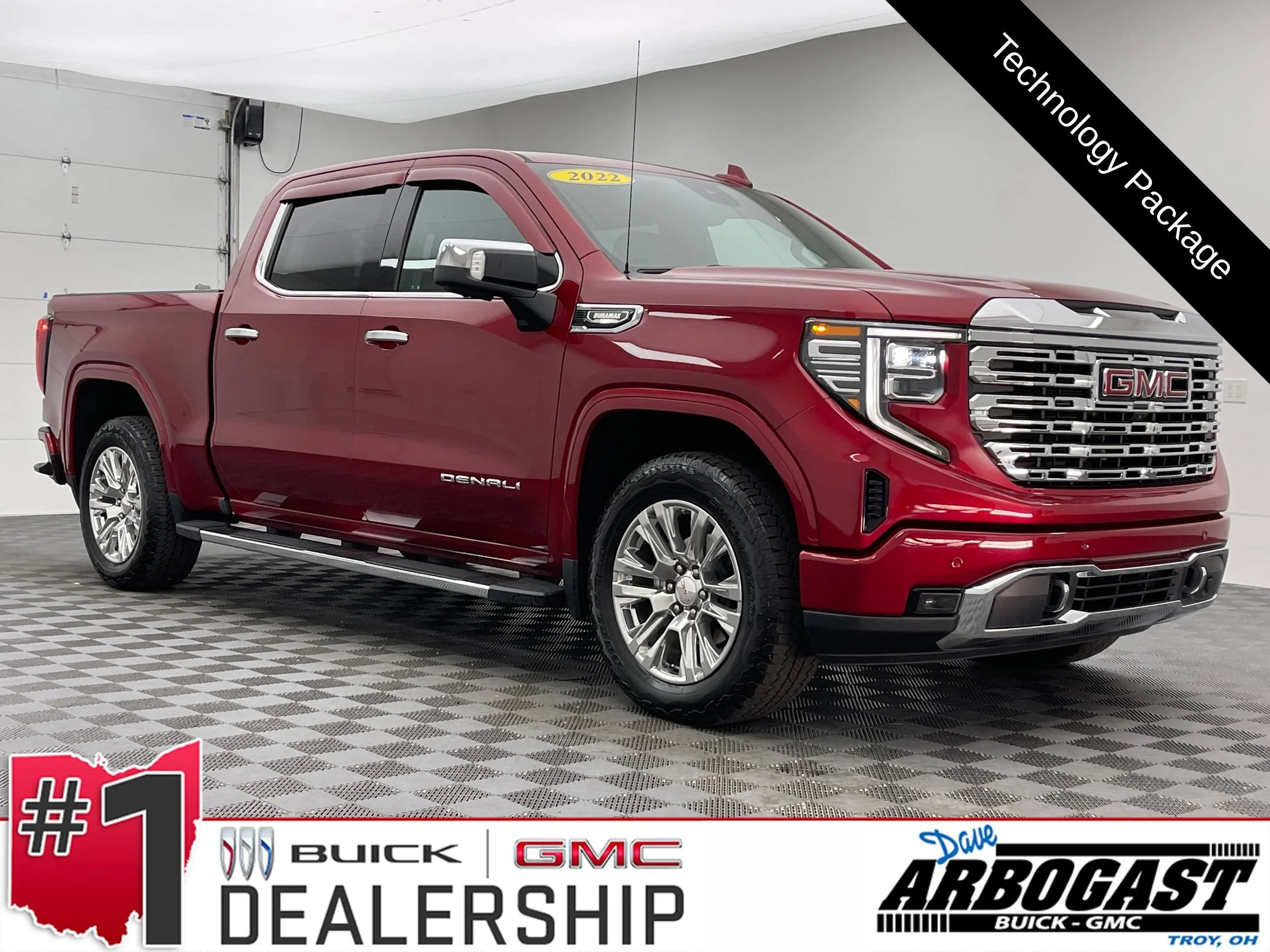Used 2022 Cayenne Red Tintcoat GMC Denali image 1