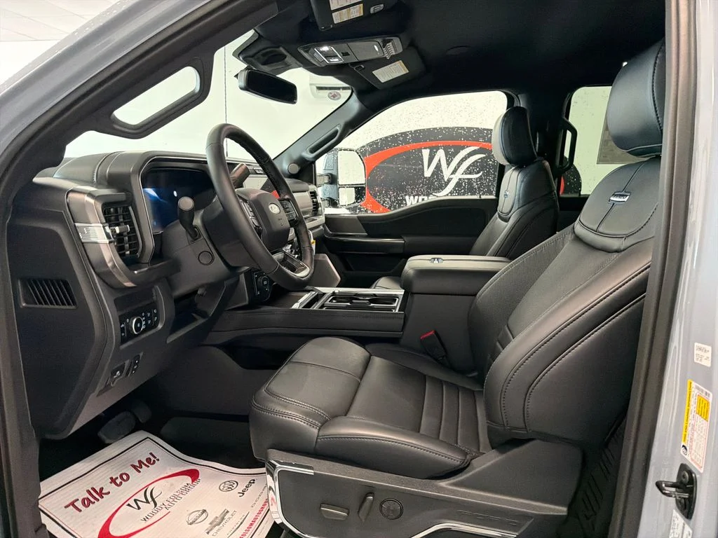 New 2026 Glacier Gray Metallic Tri-Coat Ford F-250® Platinum® image 11