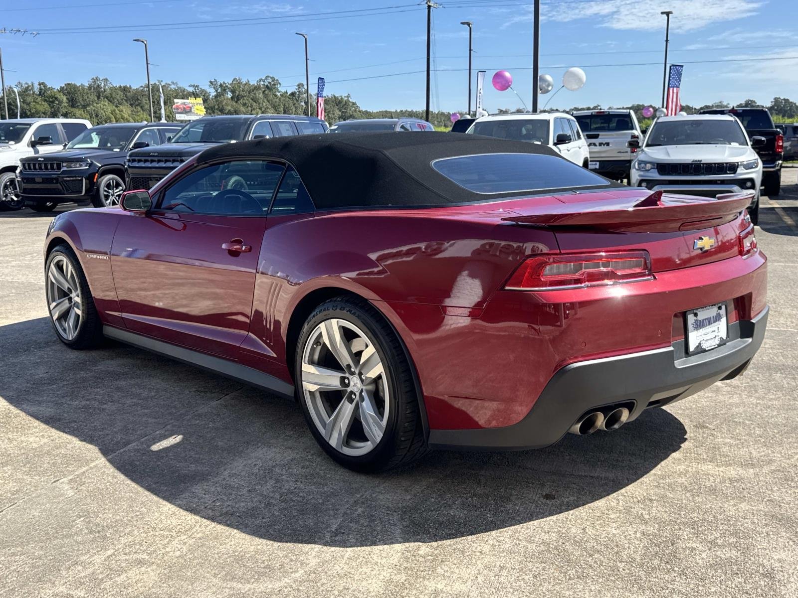 Used 2015 CRYSTAL RED TINTCOAT Chevrolet ZL1 image 5