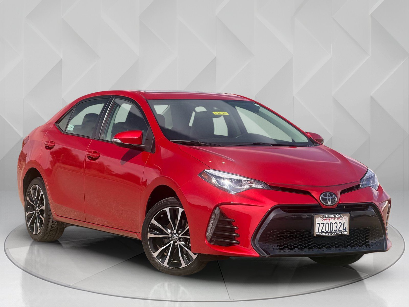 Certified Used 2017 Barcelona Red Metallic Toyota XSE image 6