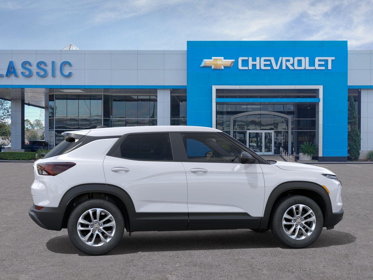 2026 Chevrolet Trailblazer LS White at Classic Elite Chevrolet Sugar Land