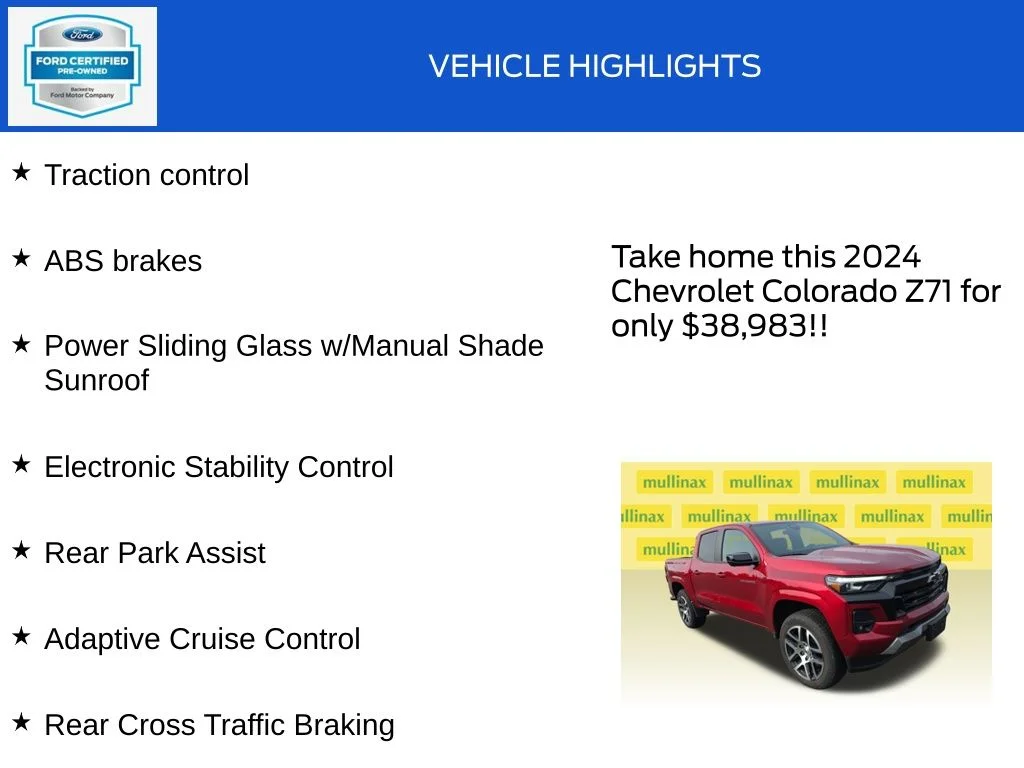 Certified Used 2024 Red Chevrolet Z71 image 19