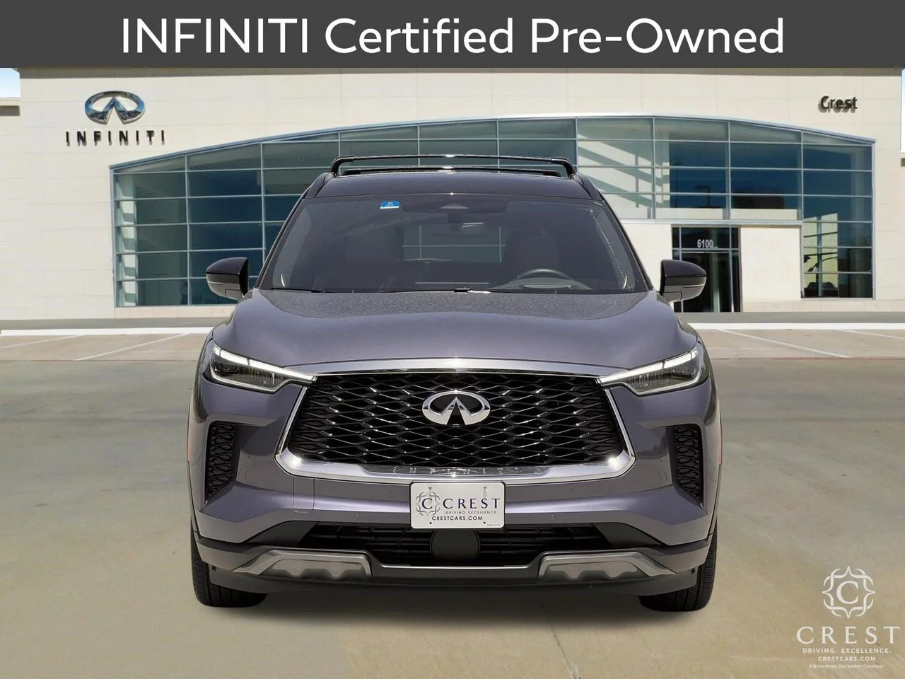 Certified Used 2025 Moonbow Blue Black Obsidian INFINITI AUTOGRAPH image 11