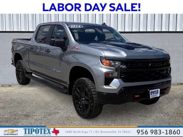 Pre-Owned 2024 Chevrolet Silverado 1500 Custom Trail Boss