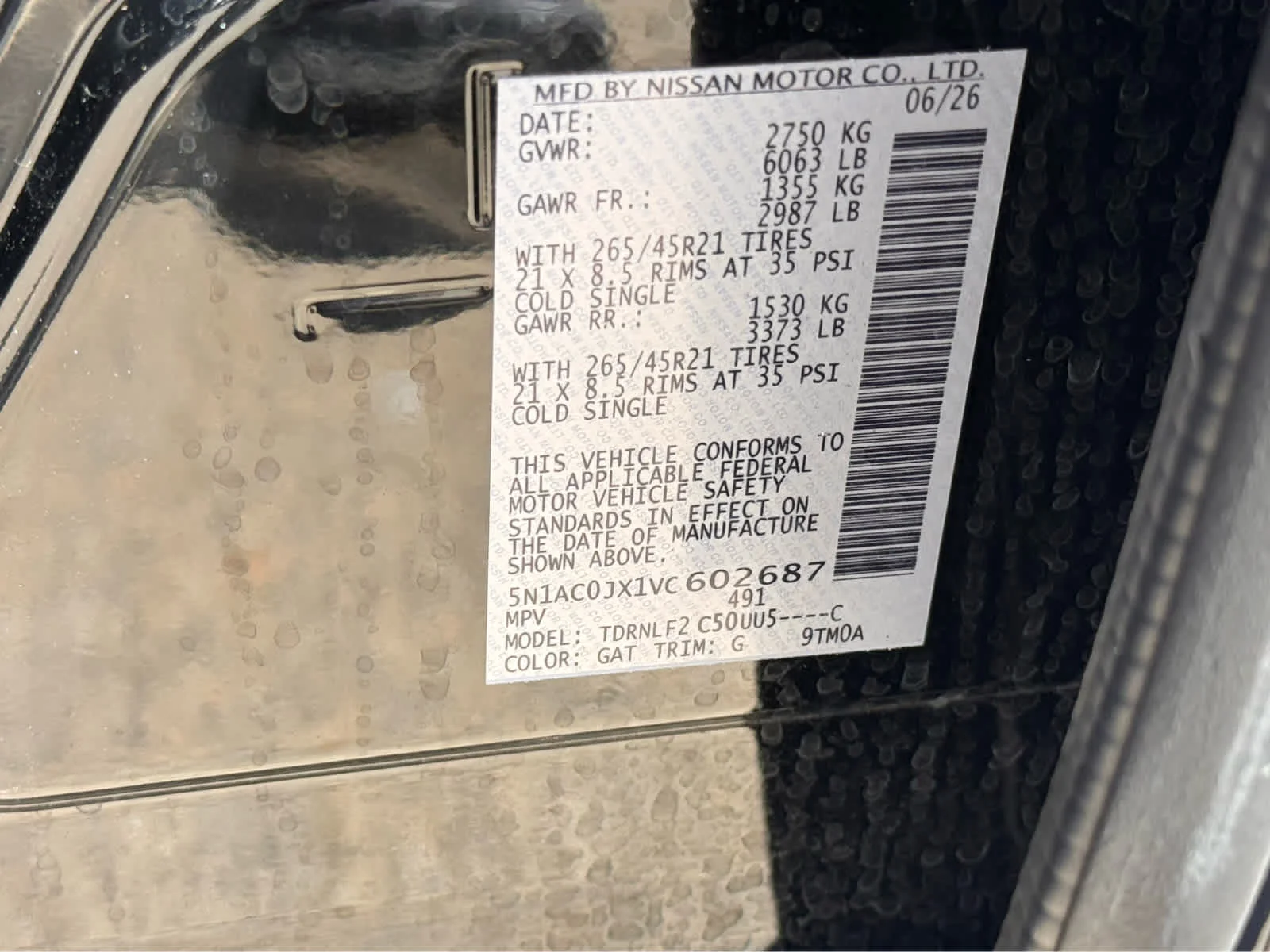 Certified Used 2027 Mineral Black INFINITI AUTOGRAPH image 21