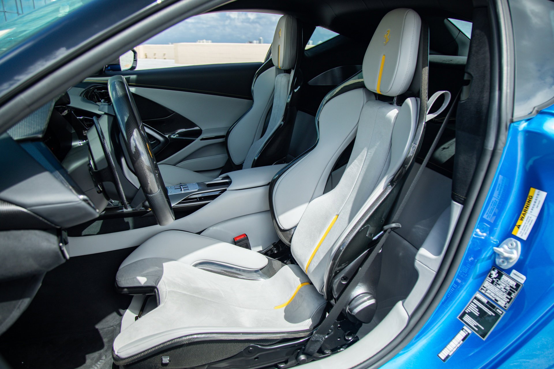 Certified Used 2025 Blue Ferrari  image 12