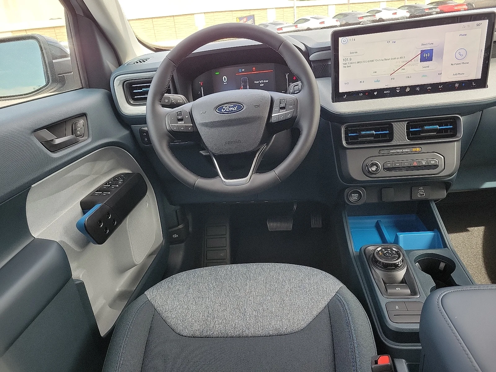 New 2025 Space White Metallic Ford XLT image 11