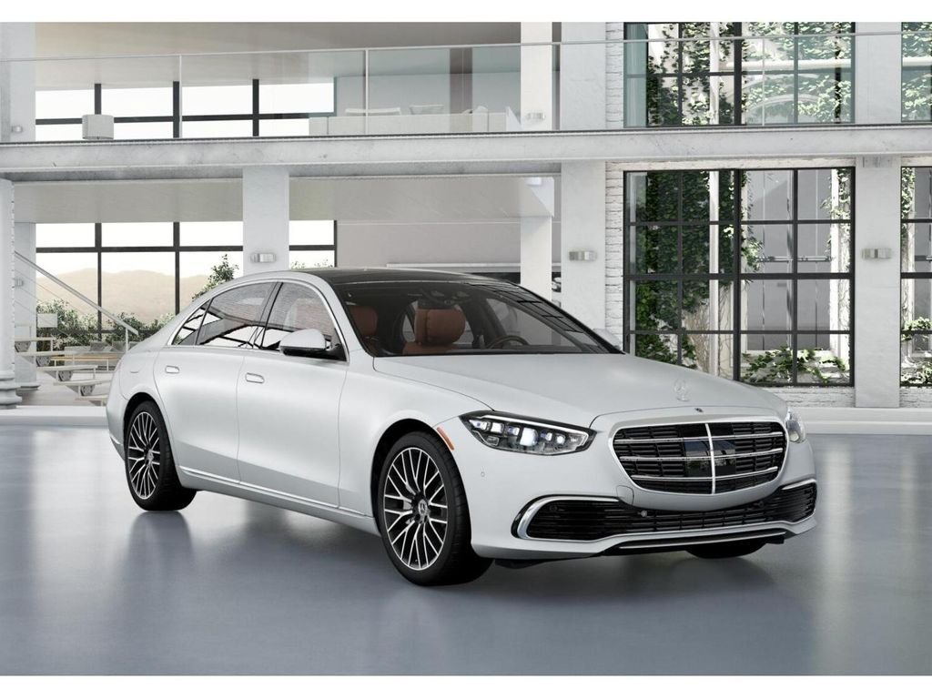New 2026 White Mercedes-Benz S 580 image 10
