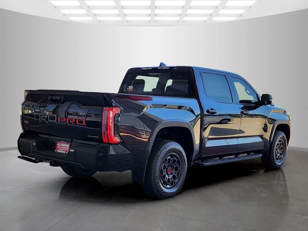 New 2026 Midnight Black Metallic Toyota Tundra TRD Pro image 3