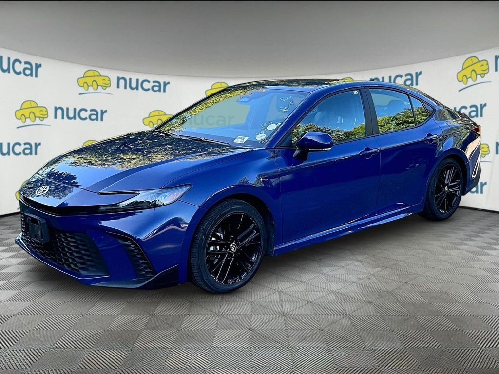 Used 2025 Blue Toyota SE image 3