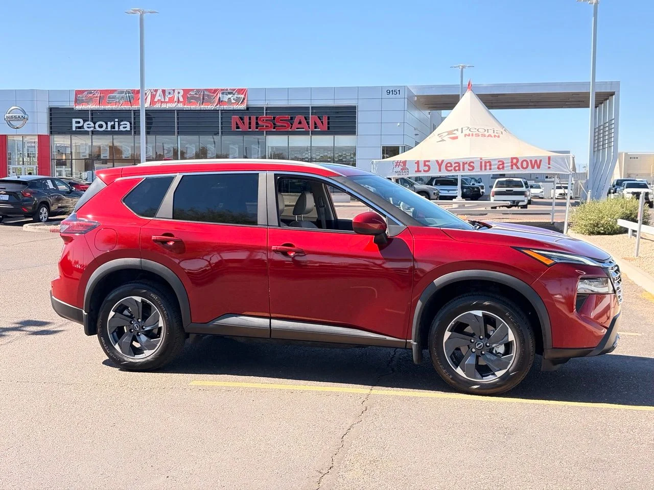 Used 2024 Scarlet Ember Tintcoat Nissan SV image 7