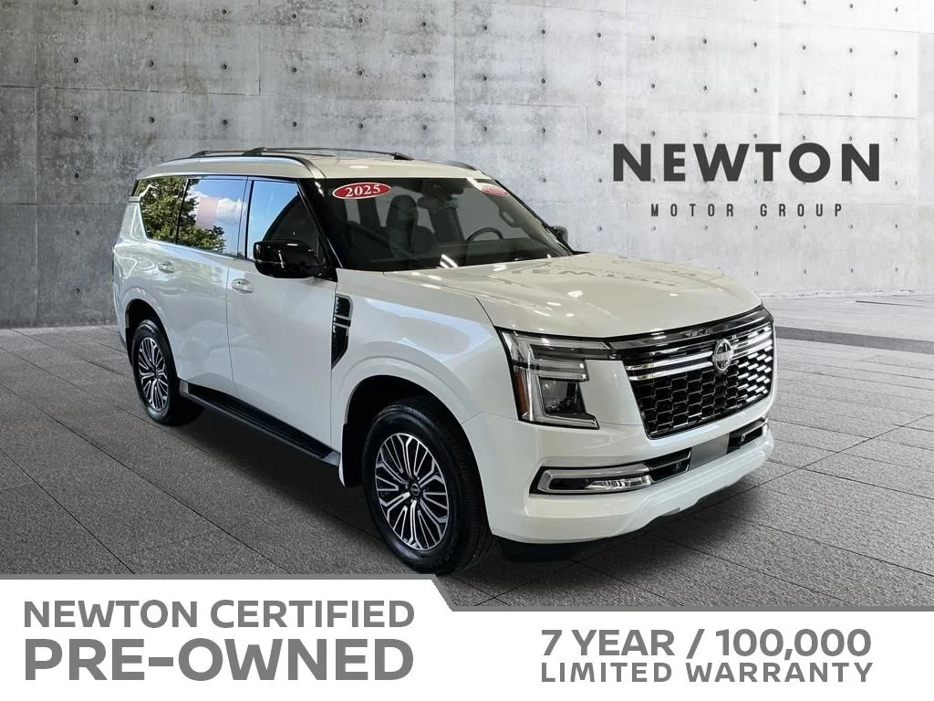 Certified Used 2025 Aspen White Nissan SL image 1