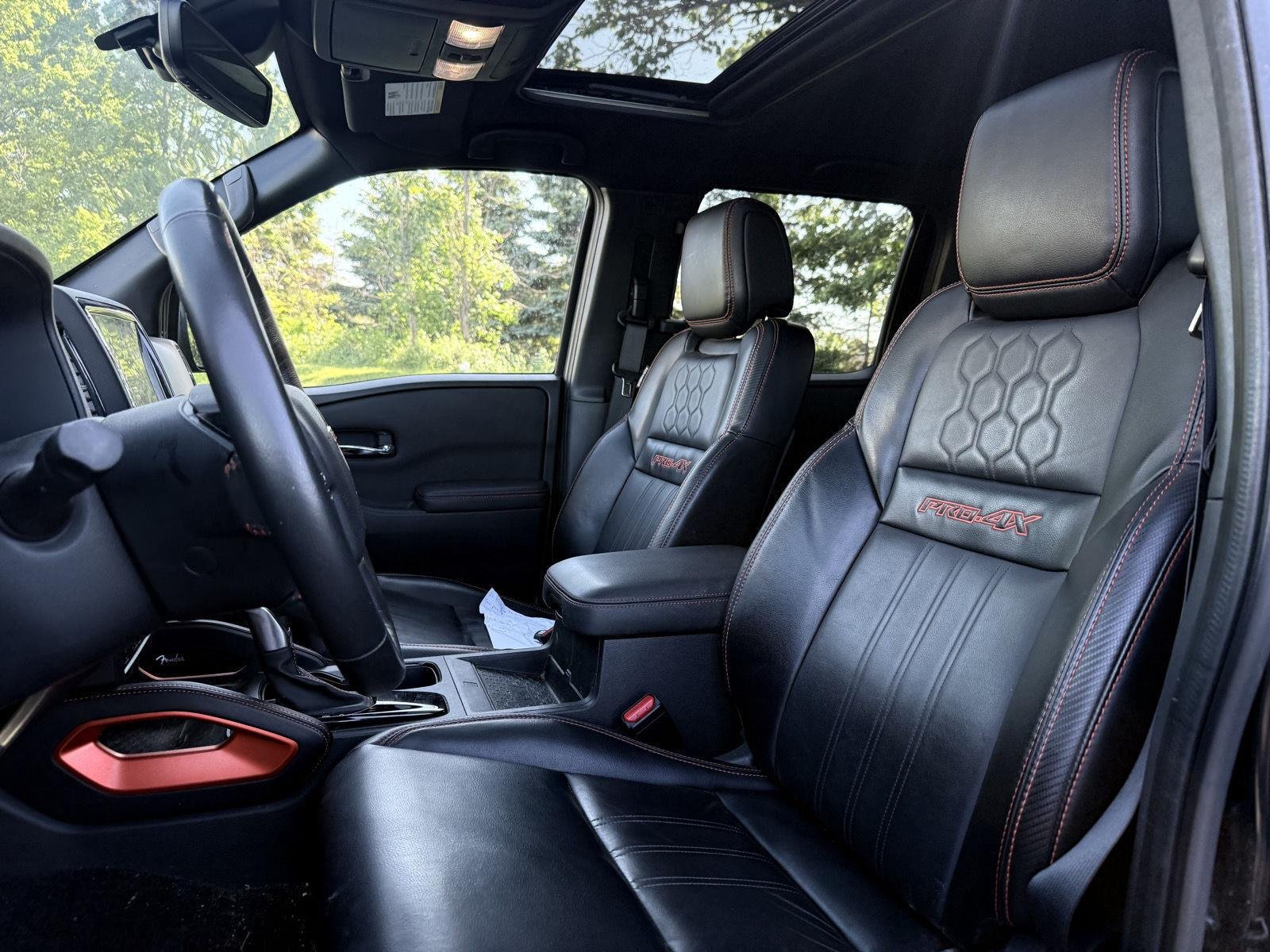 Used 2023 Super Black Nissan PRO-4X image 7