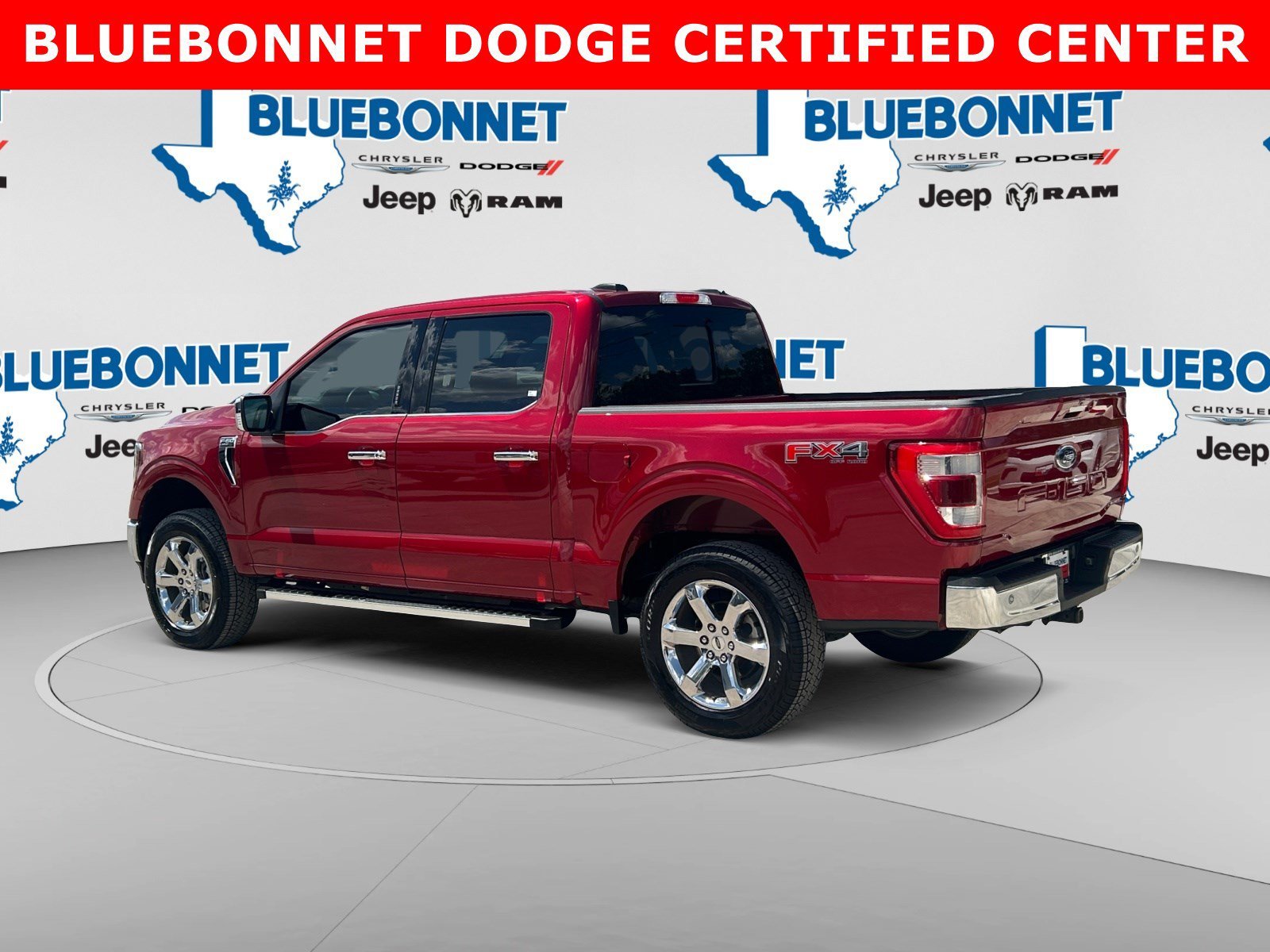 Used 2023 Rapid Red Metallic Tinted Clearcoat Ford LARIAT image 7