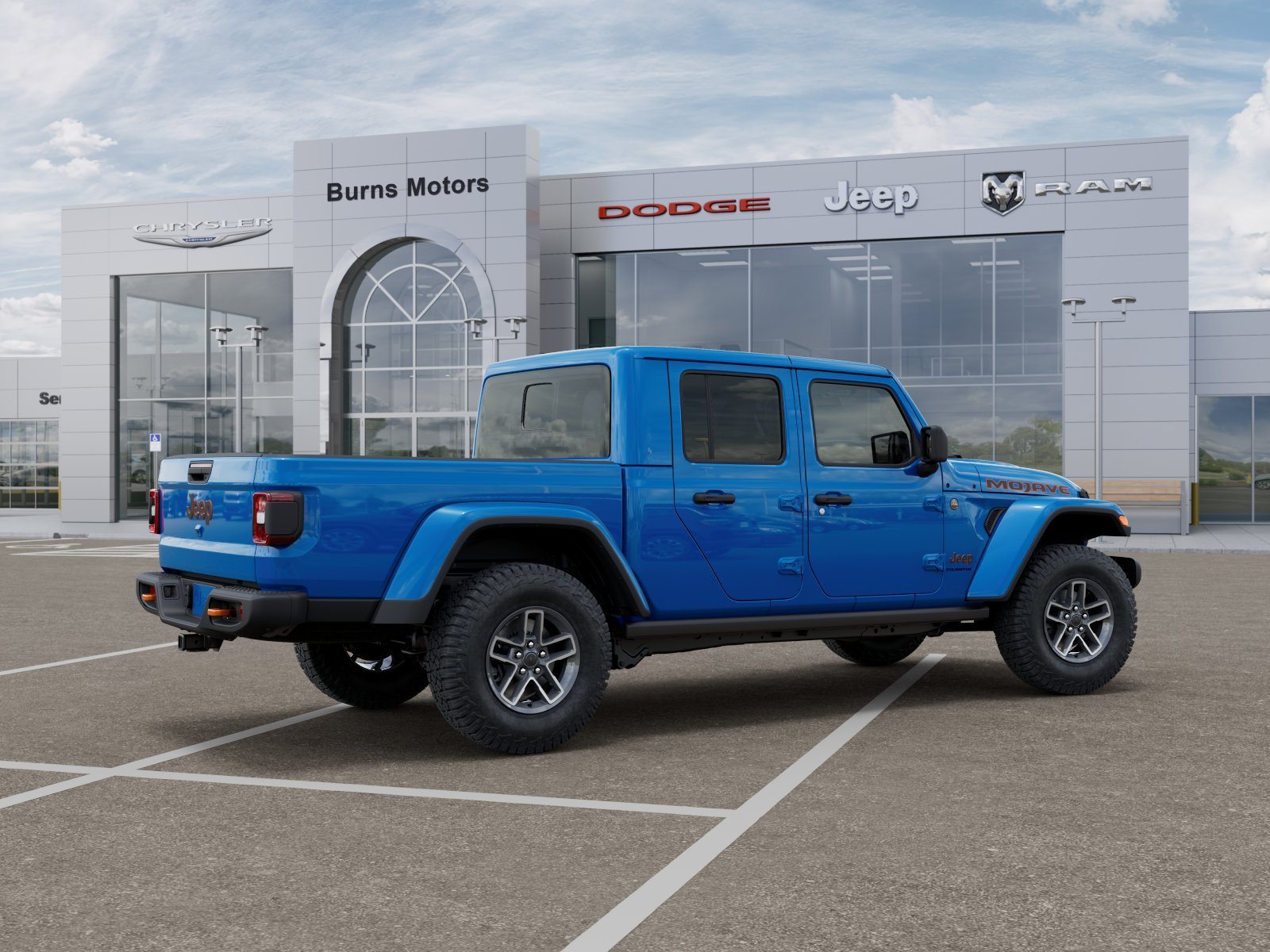 New 2026 Hydro Blue Pearlcoat Jeep Mojave image 4